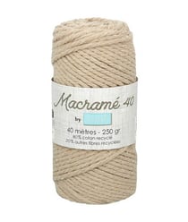 Bobine de fil Macrame Cord 40 - Trimits Marron