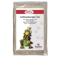 Terre glaise séchante à l'air, 500g, blanc