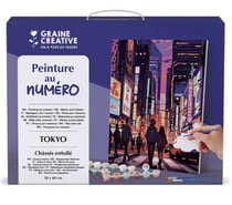 Peinture au numero - Tokyo - Graine Creative