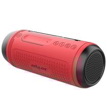 Enceinte Bluetooth Multifonctionnelle Avec Micro Intégré Et Lumières LED Rouge YONIS