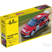 peugeot 206 wrc 2003 1/43 (Version 2023)