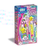 Mini atelier créer tes stylos fantaisie - idea clementoni - 18827 - kit créatif original