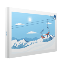 Album Photo Traditionnel illustration montagne 180 Photos 10x15 cm