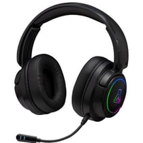 Casque Gamer sans fil - KORP IRIDIUM - Microphone - RGB - PC/PS4/Xbox One - Noir