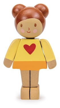 Poupées Une Famille - Fille Caramel - Tender Leaf - 5 x 3 x 9 cm