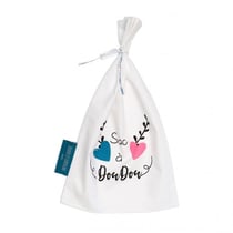 Sac à Doudou "Mon Doudou + fort que tout" 22 x 35 cm - Unicef