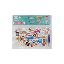 30 Autocollants - Mousse EVA - Cosmonaute - Dorures