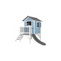 AXI Beach Lodge XL Maisonnette Caribbean Bleu Toboggan Gris - Axi House