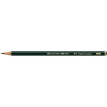Crayon graphite - Faber-Castell - Lot de 12 crayons 9000 - Mine 2B - Hexagonal