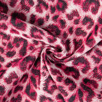 Tissu Jacquard d'ameublement Panthère Rose