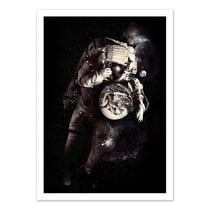 Affiche 30x40 cm - It's a Small World After All - Francis Minoza