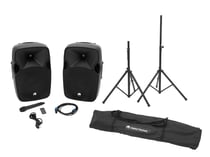 OMNITRONIC Ensemble xfm-212ap + pied d'enceinte move mk2