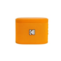 KODAK Soundbrix - Enceinte Bluetooth Magnétique avec Mécanisme de Docking, Sans Fil, Connectez jusqu'à 100 Enceintes, Autonomie de 3h, Charge Type-C, Puissance 5W RMS - Orange