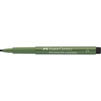Feutre - Vert oxyde de chrome - Pointe 2,5 mm - Calligraphie - Pitt Artist Pen - Faber-Castell