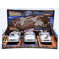 Voiture Miniature de Collection - WELLY - DE LOREAN - 1/24 - Coffret - Silver
