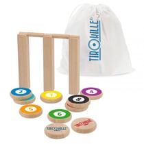 Tirokille 4 jeux en 1 en bois - adresse et strategie - vilac - 4030 - plein air, outdoor