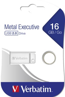 Clé usb 16go Verbatim métallique 2.0 argent