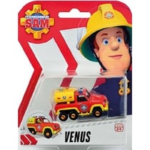 Véhicule en métal sam le pompier - venus camion rouge - voiture miniature - dickie 203091000