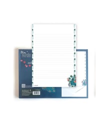 Set de papier à lettre Paon - Hirondelles & Cie