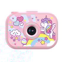 Avizar Appareil Photo pour Enfant avec Trépied Flexy Ultra Résistant Rose