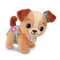 Toutou 1 2 3 suis moi – Peluche chien interactive - Vtech - Beige