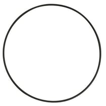 Graine Créative - Cercle nu en métal Noir 20 cm