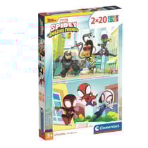 Puzzle 2D Clementoni Spidey And His Friends 2x20 pièces