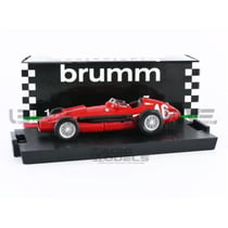 Voiture Miniature de Collection - BRUMM - MASERATI 250 F - Échelle 1/43 - Prova GP Italie 1957 - Rouge