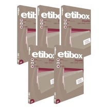 Lot de 5 boîtes 1600 étiquettes n°16 Etibox Apli 119753