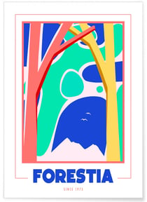 Affiche Forestia | A3 : 29,7x42cm