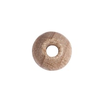 Perles en bois brut 6mm ø, 135 pces
