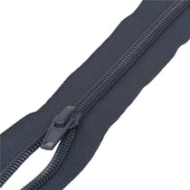 Fermeture sport séparable maille spirale - bleu marine