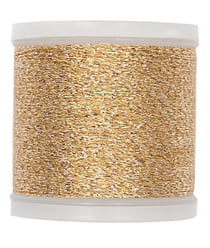 Fil à broder Métallisé N° 40 - 200M - Rico Design Or Jaune