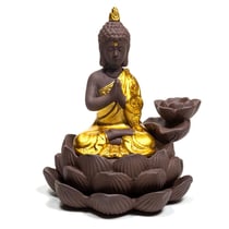 Brûleur d'encens à refoulement Bouddha