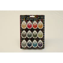 Encreurs Memento Dew Drop - Snow Cones - 12 pièces de 2,4 x 3,9 cm - Tsukineko