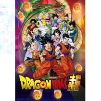 Puzzle dragon ball z et les 7 boules de cristal : son goku 1000 pièces - collection manga - clementoni - 39919