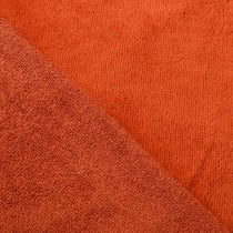 Tissu Micro Éponge Bambou Brique