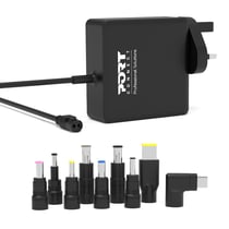 PORT Connect Alimentation universelle pour PC 8 embouts et USB-C jusqu’à 90W plug UK