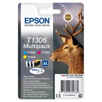 EPSON Multipack T1306 - Cerf - Cyan, Magenta, Jaune (C13T13064012)