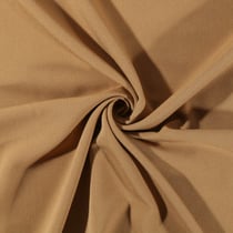 Tissu Gabardine de viscose uni Moutarde