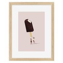 Image encadrée Vintage 30x40 cm