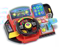 Super console turbo pilote - simulateur de conduite - vtech - 558905 - jeux educatifs