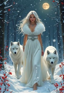 Puzzle 1000 pièces - Reine des Loups - Bluebird Puzzle