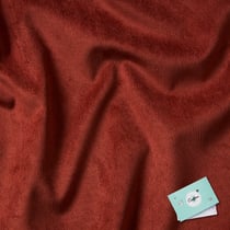 Tissu Velours milleraies Craftine Box Rusty Velvet Brique