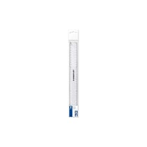 STAEDTLER Règle plate, 300 mm, en plastique, transparent