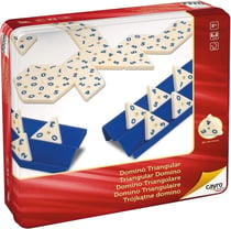Dominos triangulaires - coffret métal - Cayro
