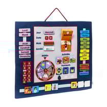 Calendrier en tissu Oxybul