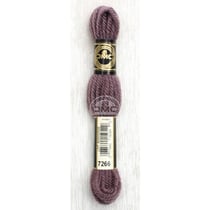 Fil de laine - DMC - Laine Colbert - 100% laine - Bois de violette - 7266 - Canevas