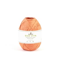 DMC - Raphia Eco Vita Raffia 50g Tricot Crochet Tissage Macramé Col. 010 orange