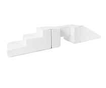 Passerelle 5 blocs en mousse blanc - Velinda